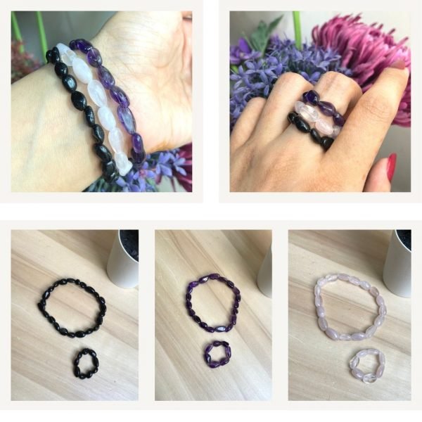 Natural Stone Small Oval Beads Jewelry