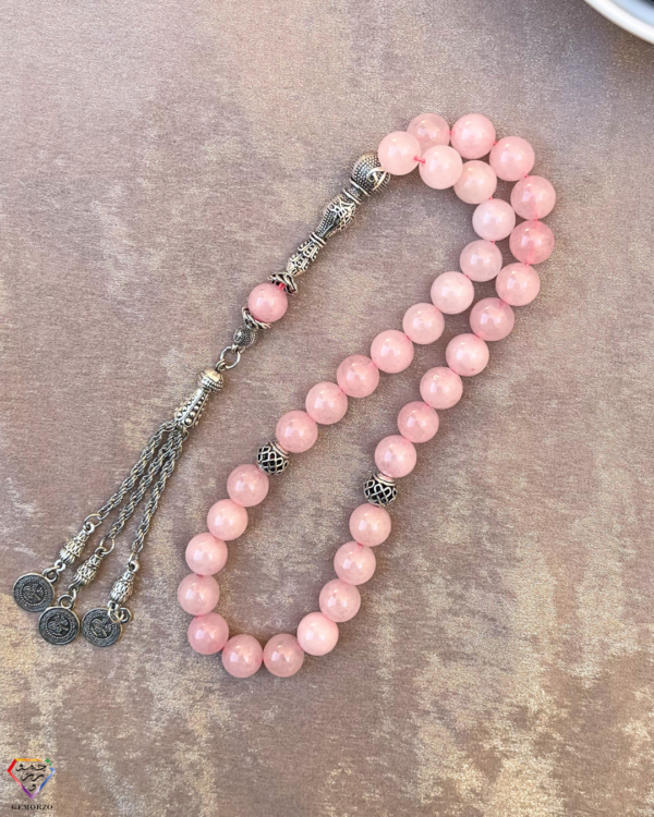 Rose Quartz Natural Stone 33 Beads (10mm) Misbah
